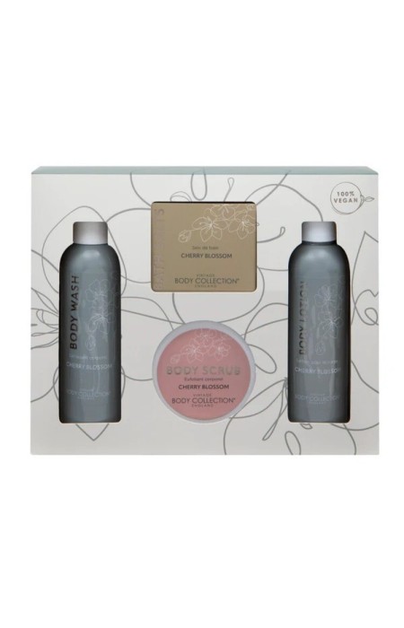 BODY COLLECTION CHERRY BLOSSOM GIFT SET