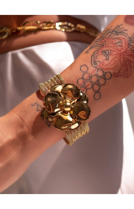 GOLD BRACELET - FLOWERFY