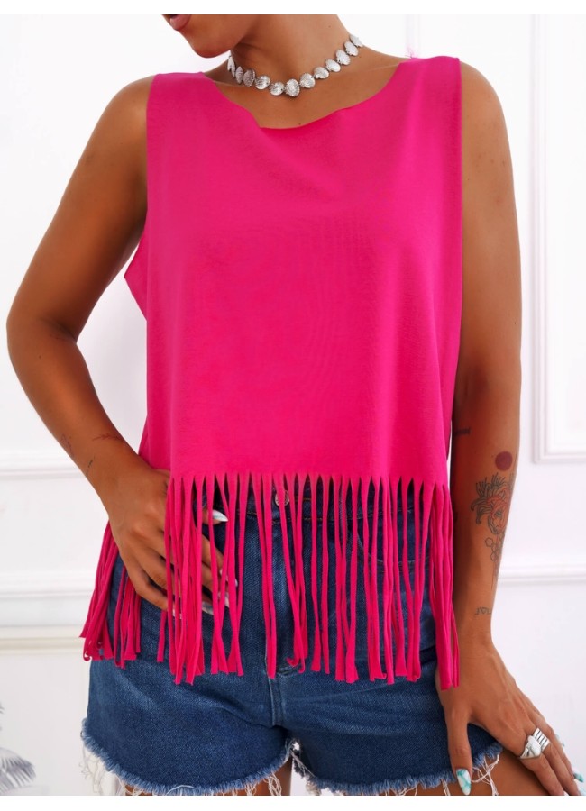 FUCHSIA BLOUSE - CROSSLAND