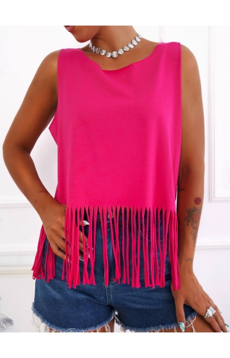 FUCHSIA BLOUSE - CROSSLAND