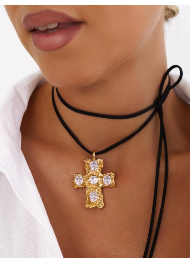 NECKLACE WITH A CROSS -...