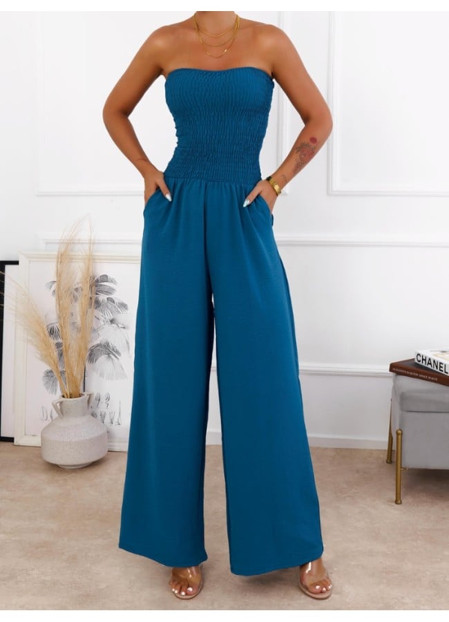 STRAPLESS JUMPSUIT - KIM