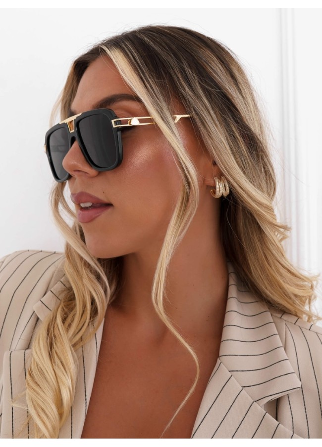 ANNAKEY ELLA BLACK SUNGLASSES