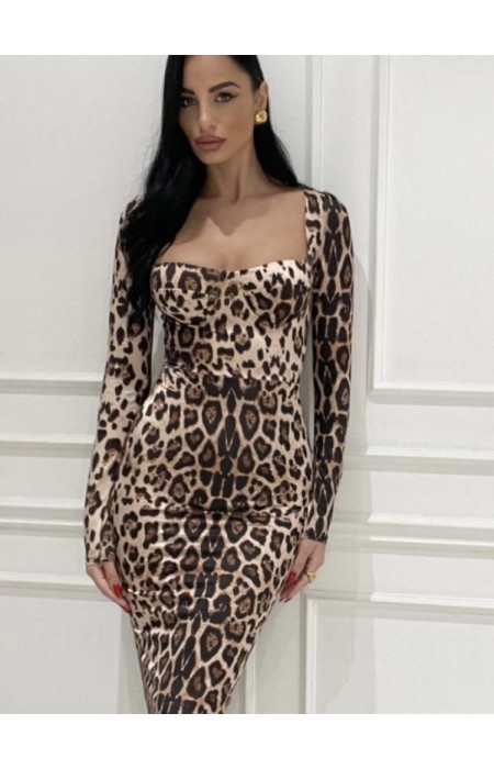 LEOPARD DRESS - BENUA