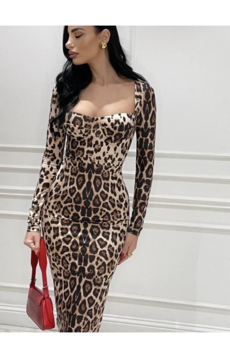 LEOPARD DRESS - BENUA