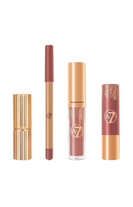 W7 GIFT SET PERFECT POUT LIP ESSENTIALS SET