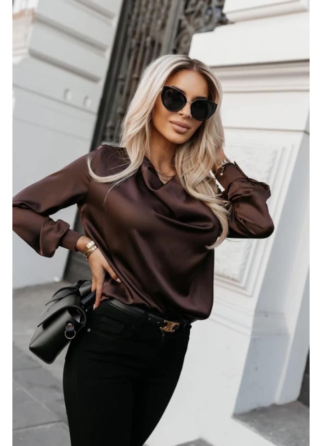 SATIN BLOUSE - VALIA