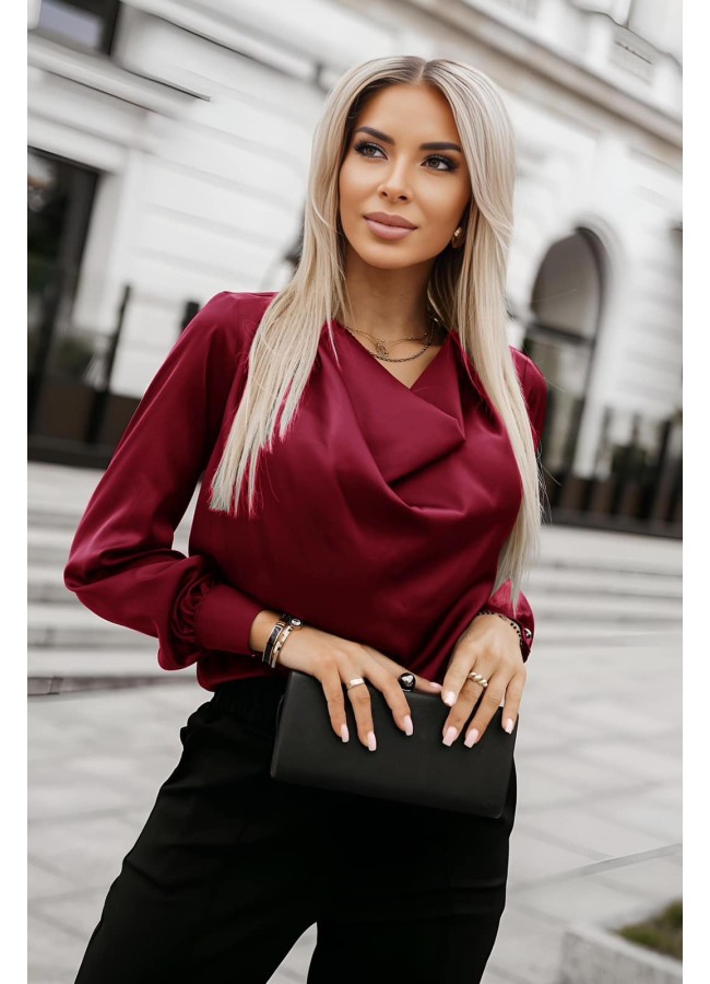 SATIN BLOUSE - VALIA