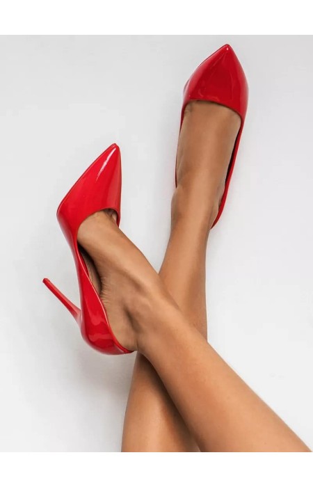 RED LOUSTRIN HEELS - SIKARIO