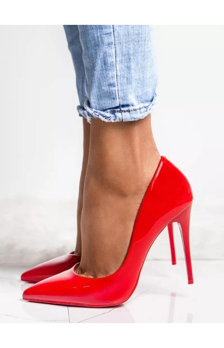 RED LOUSTRIN HEELS - SIKARIO