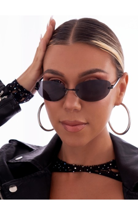 ANNAKEY LORI BLACK SUNGLASSES