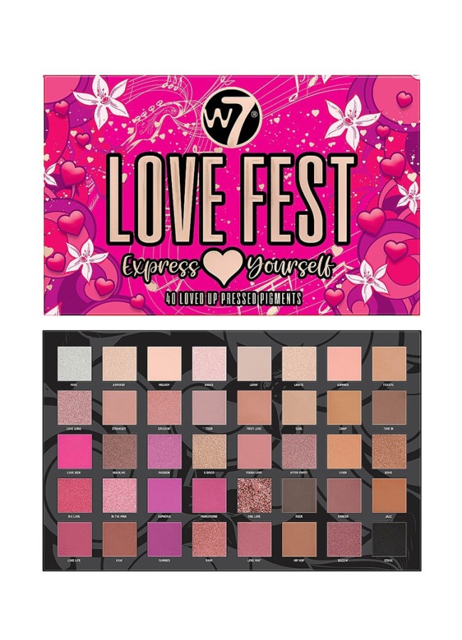 W7 PALETTE LOVE FEST