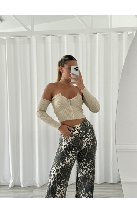 LEOPARD JEANS - ZOUBI