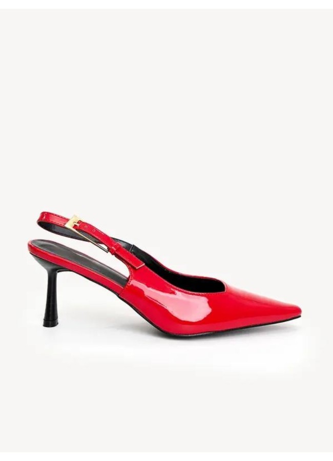 RED LOUSTRIN PUMPS - SERILIA