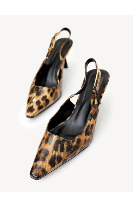 LEOPARD LOUSTRIN PUMPS - SERILIA