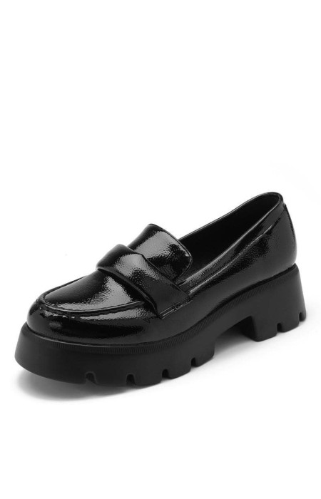 BLACK LOAFERS - MARIALENA