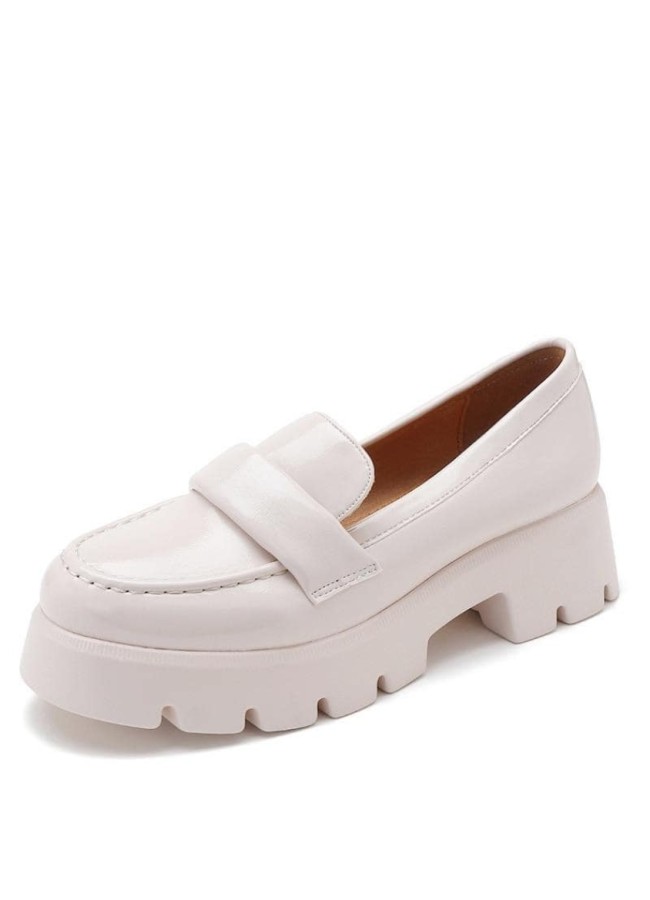 BEIGE LOAFERS - MARIALENA