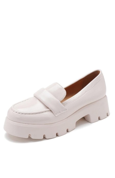 BEIGE LOAFERS - MARIALENA