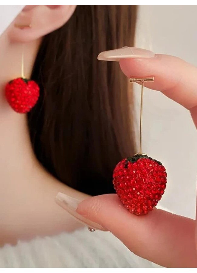 STRAWBERRIES EARRINGS -  STRAWLO