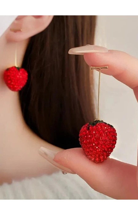 STRAWBERRIES EARRINGS -  STRAWLO