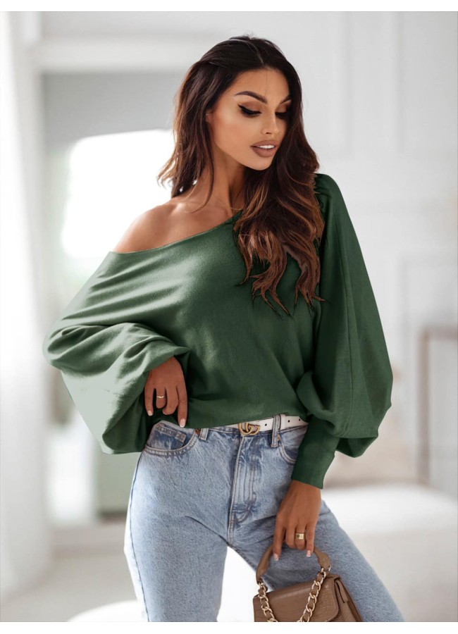 LONGSLEEVE BLOUSE - COLUMBIA