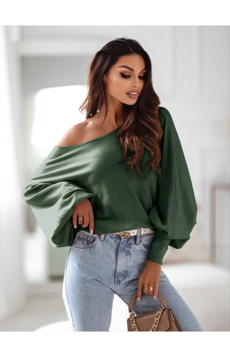 LONGSLEEVE BLOUSE - COLUMBIA