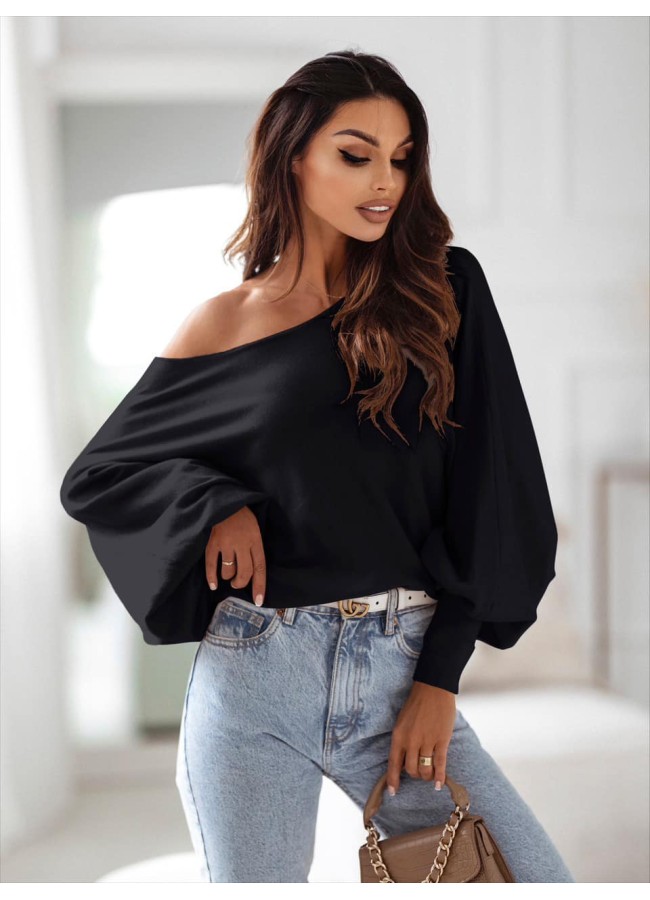 LONGSLEEVE BLOUSE - COLUMBIA