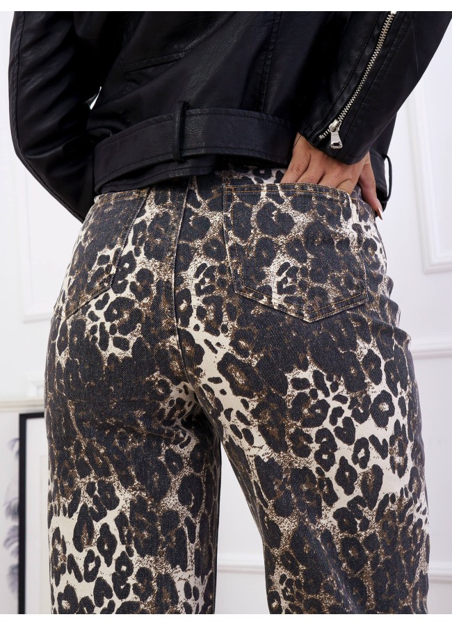 LEOPARD JEANS - ZOUBI