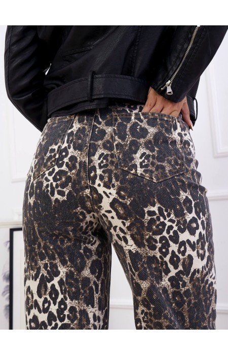 LEOPARD JEANS - ZOUBI