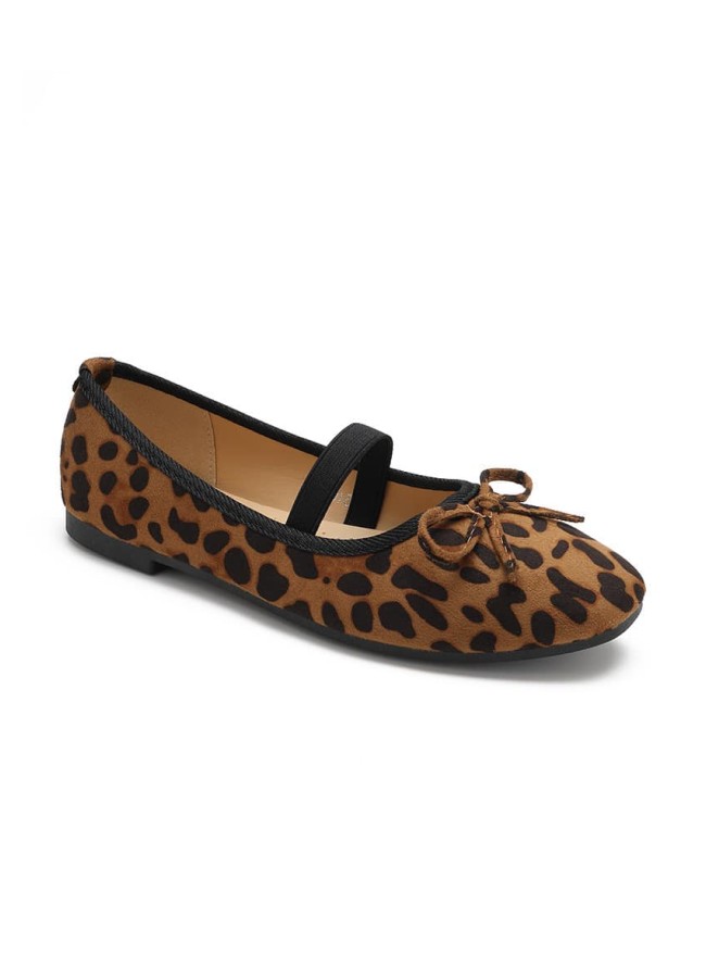 LEOPARD BALLERINAS - LEVINSON