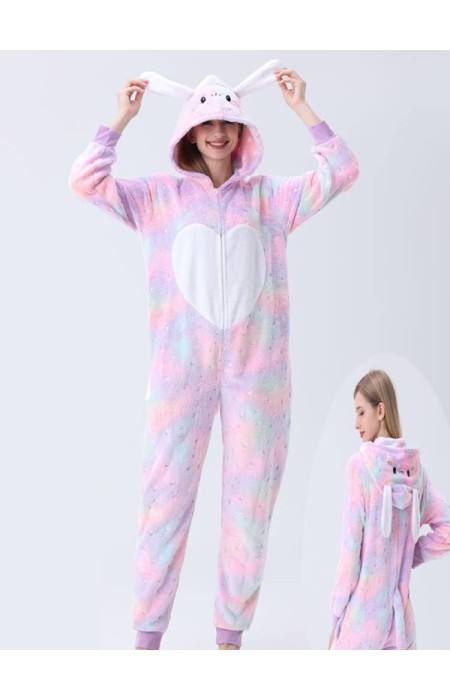 RABBIT ONESIE JUMPSUIT PYJAMAS