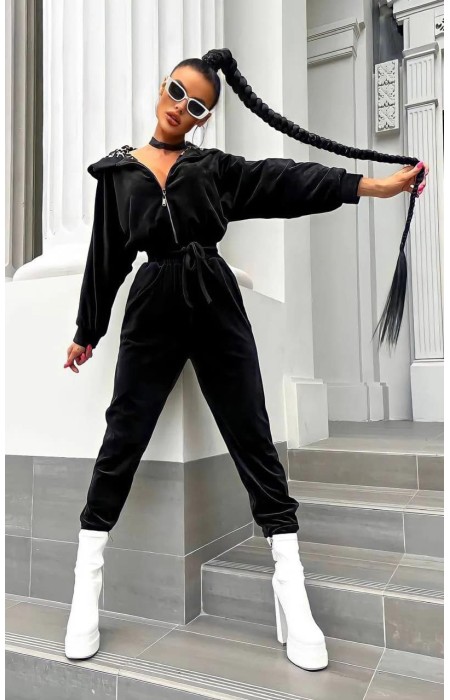 VELOUR JUMPSUIT- KIRKI