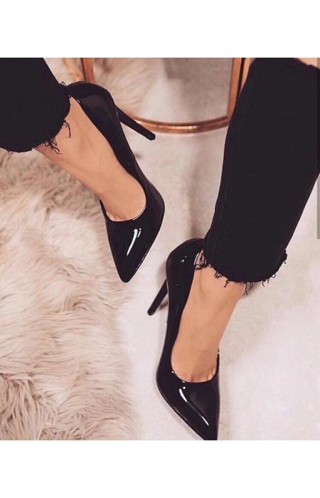 BLACK PUMPS -VERNIS