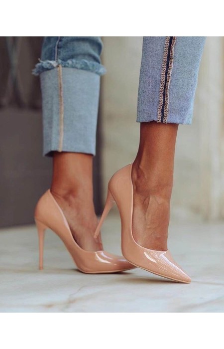 NUDE PUMPS - VERNIS