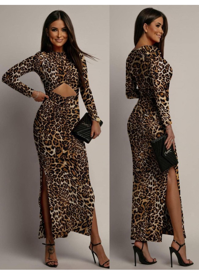 LEOPARD DRESS - MEMO