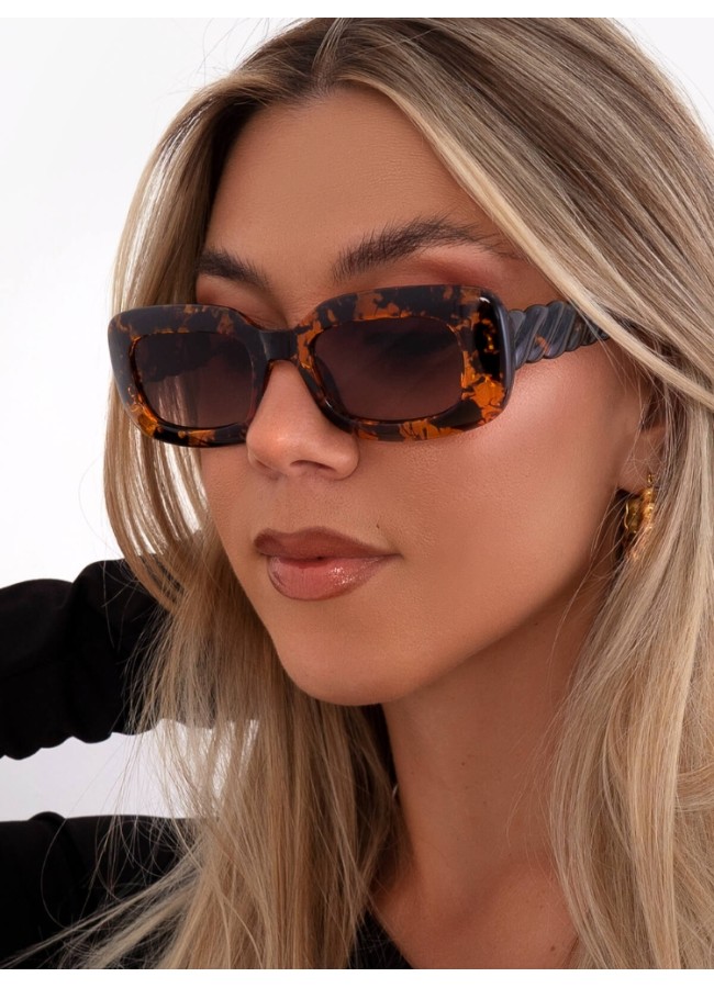 BRAID LEOPARD SUNGLASSES