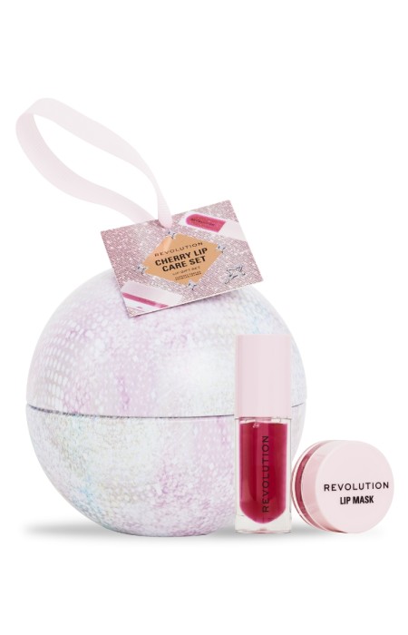 MAKE UP REVOLUTION CHERRY LIP OIL GIFT SET