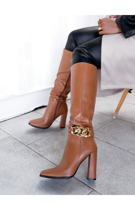 VALLERIE CAMEL BOOTS