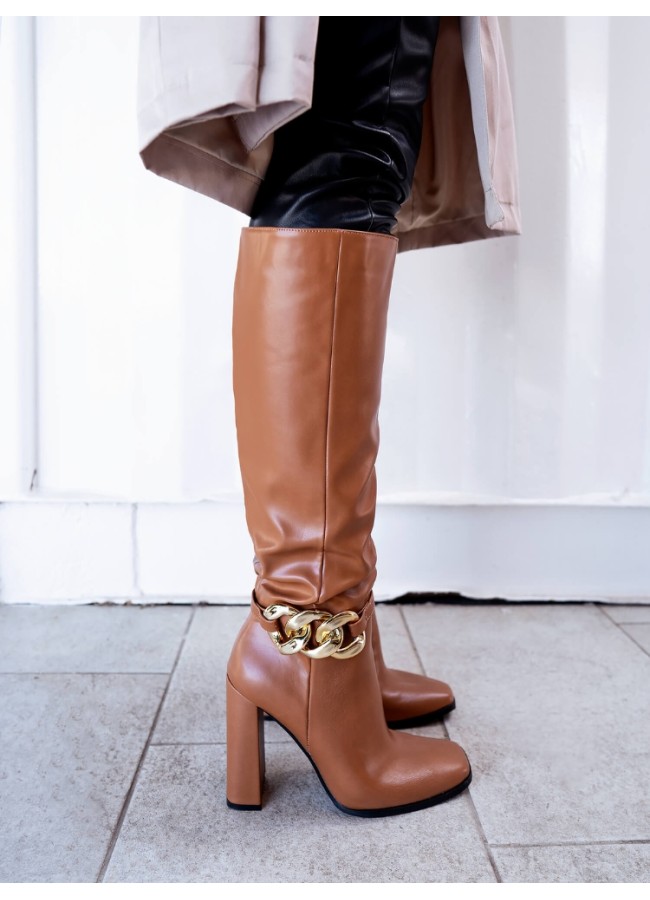 VALLERIE CAMEL BOOTS