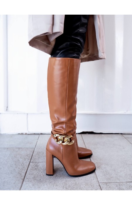 VALLERIE CAMEL BOOTS