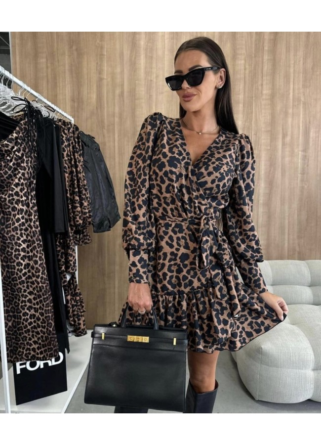 LEOPARD MINI DRESS - BEAUTIFUL