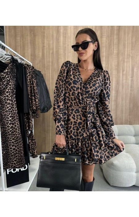 LEOPARD MINI DRESS - BEAUTIFUL