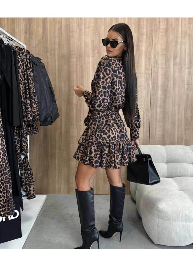 LEOPARD MINI DRESS - BEAUTIFUL