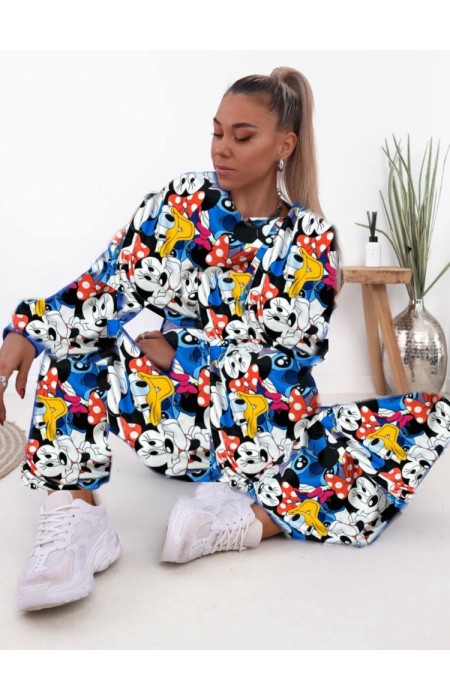 VELVET PYJAMAS SET - MINNIE & FRIENDS