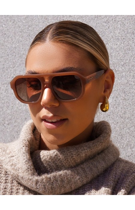 ANNAKEY BLAKE MOCHA SUNGLASSES