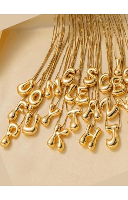 GOLD MONOGRAM - BALLOON