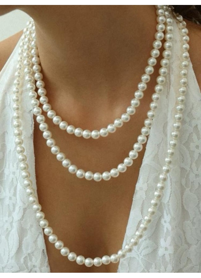 TRIPLE PEARL NECKLACE - PEARLO