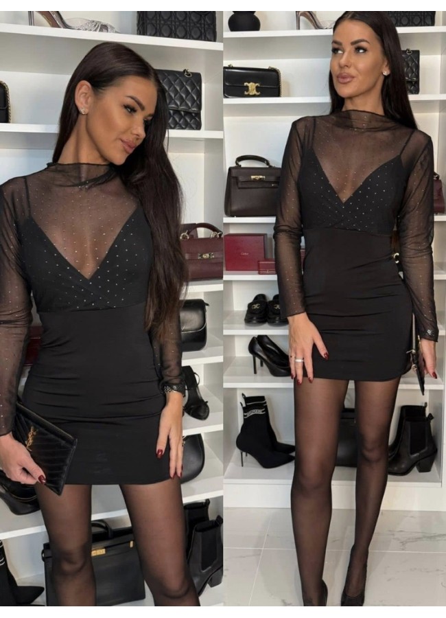 BLACK DRESS - AVRORA