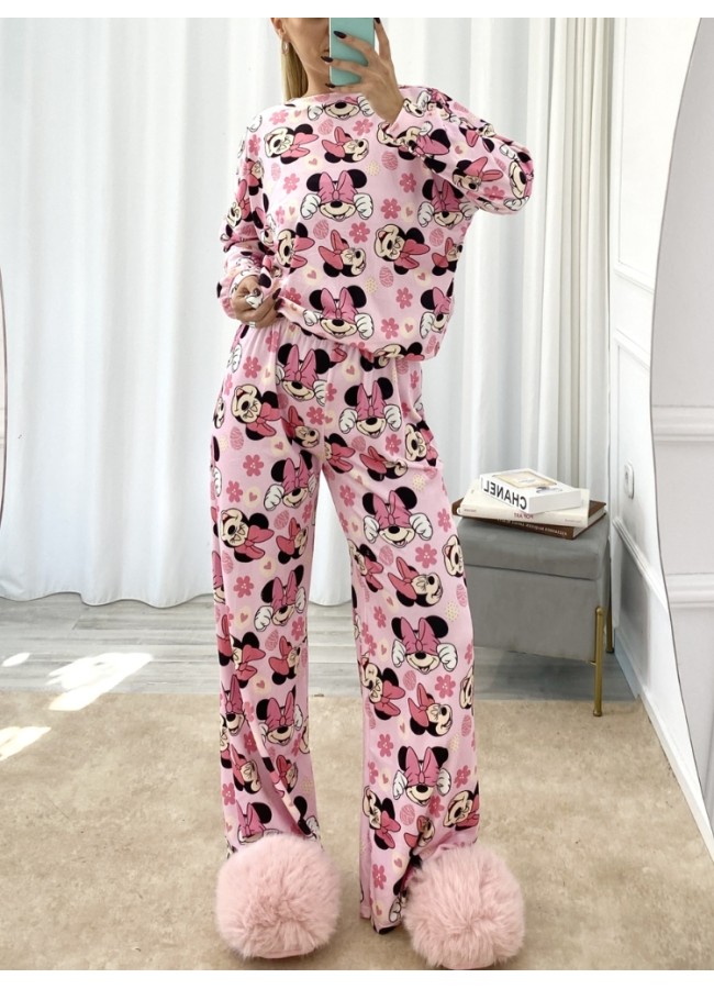 VELVET PYJAMAS SET - MINNIE...