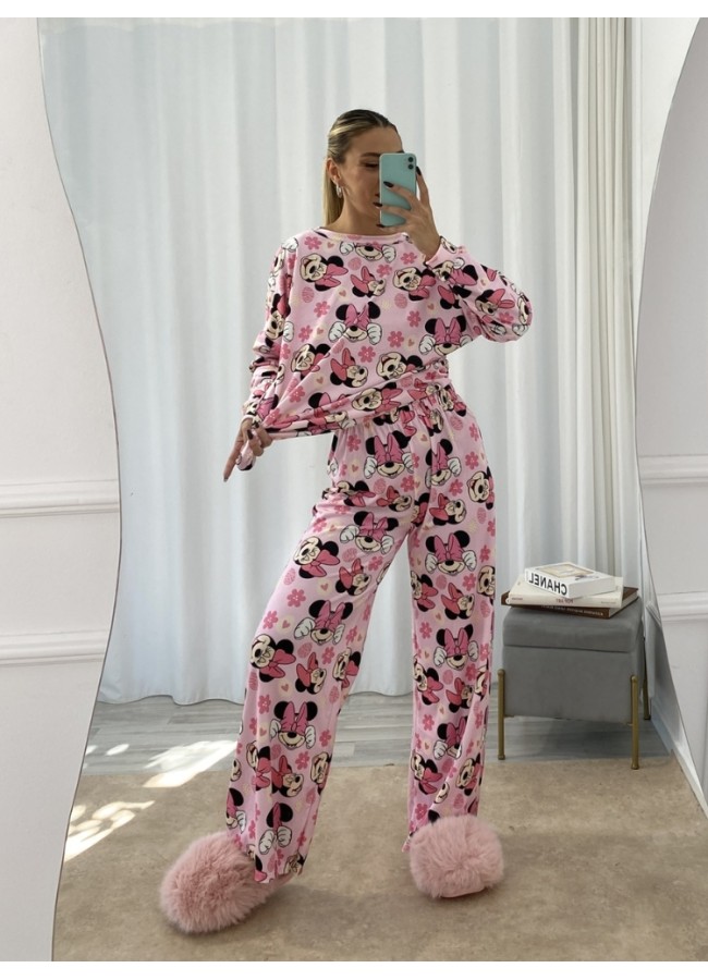 VELVET PYJAMAS SET - MINNIE...